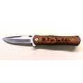 Rosewood Straight Blade Knife